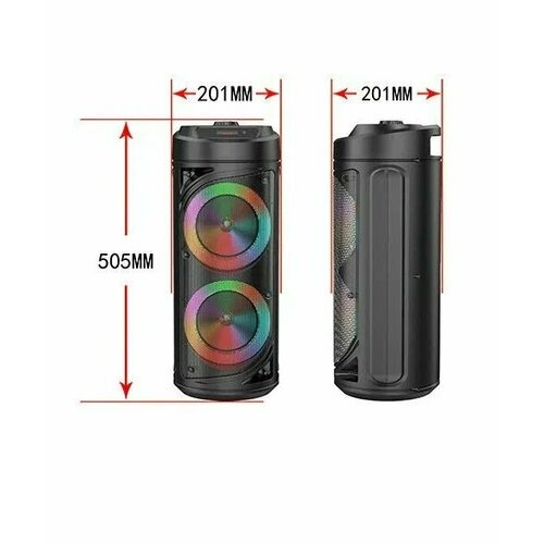 Колонка портативная напольная Bluetooth Boombox BT Speaker ZQS-6212 380000₽