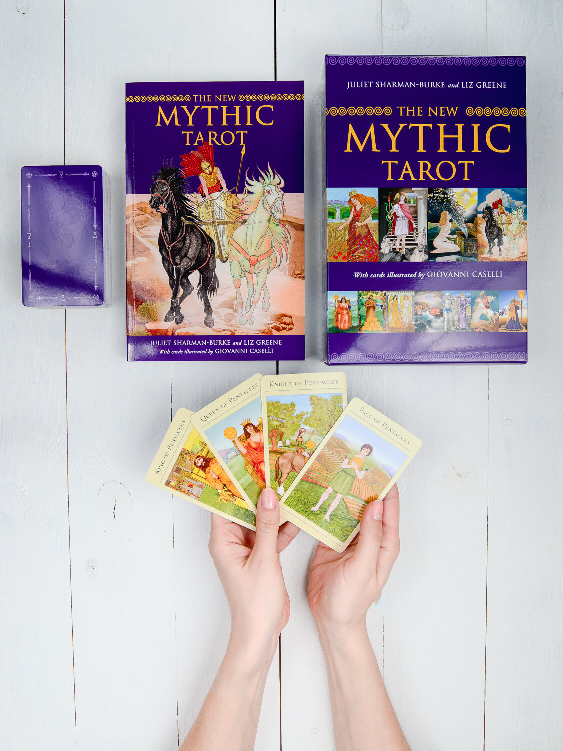 Mythic Tarot (Джульетта Шарман-Берк (Juliet Sharman-Burke), Лиз Грин (Liz Greene) и Триша Ньюэлл (Tricia Newell)) - фото №7