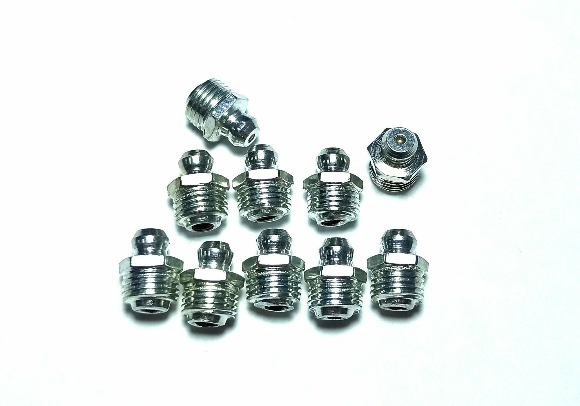 Пресс-масленка (тавотница) М 6х1 мм 45 градусов ( 5 шт) — фото 1