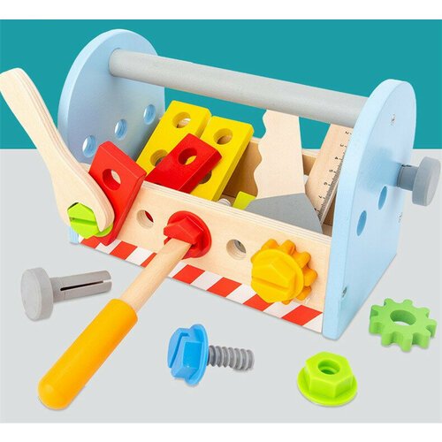 Набор игрушечных инструментов деревянный плешоп 