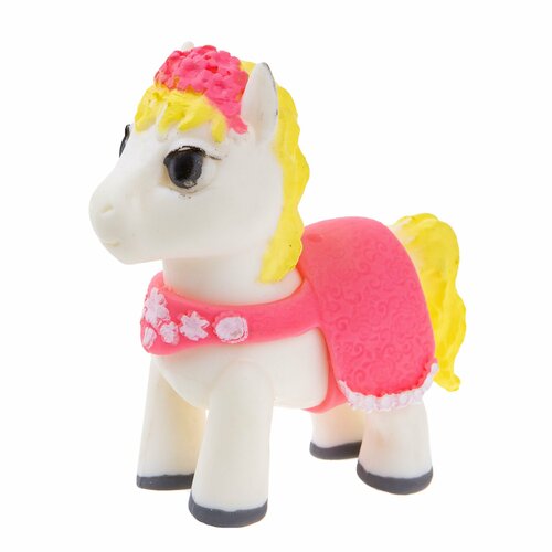 Игрушка-антистресс, 1TOY, Пони на фасоне, Розетта, 10см
