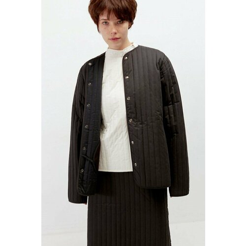 фото Куртка уста к устам, размер 44/46, черный