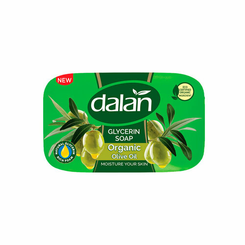 Туалетное мыло глицериновое Dalan Glycerine Soap Olive Oil 100 г