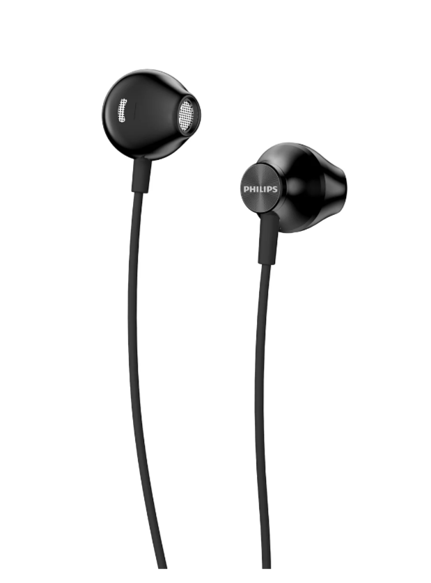 Наушники Philips TAUE100, mini jack 3.5 mm, черный