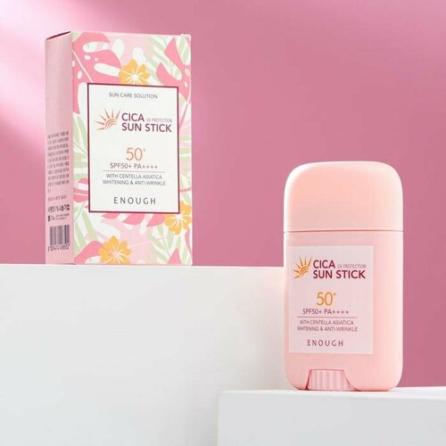 Солнцезащитный стик Enough с центеллой SPF 50 PA 20 г 1025₽