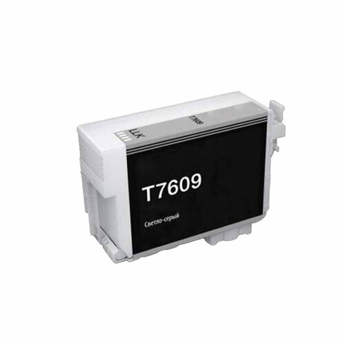 Картридж DS T7609 Epson C13T76094010 светло-серый совместимый