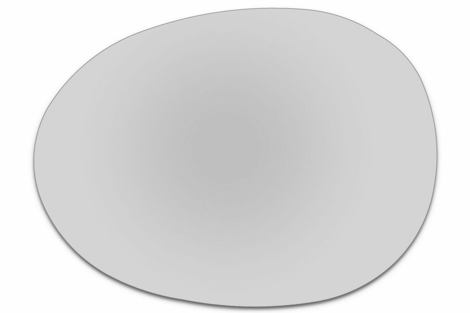 Элемент зеркала PEUGEOT 107 c 2005 по 2014 левый сферический без обогрева 72170503