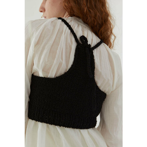 фото Топ уста к устам, размер 46, черный