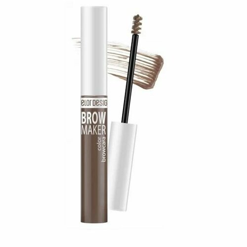 Тушь для бровей Belor Design BROW MAKER тон 016, тауповый х 1шт