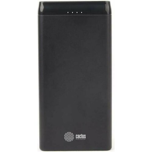 Мобильный аккумулятор Cactus CS-PBFSPT-10000 10000mAh 3A 2xUSB солн бат черный 254500₽