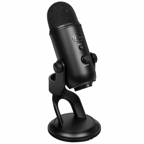 Микрофон Blue Yeti Blackout черный 3077800₽