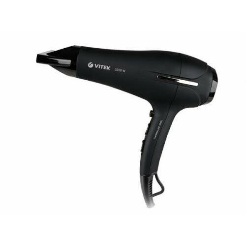 ФЕН для волос 2300ВТ 6 РЕЖ концентратор ионизация черн VITEK 308300₽