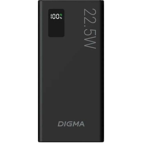 Внешний аккумулятор Digma (DGPF10A22PBK) внешний аккумулятор xiaomi 33w bhr5785gl usb usb c 3 а 10000 мач индикатор синий