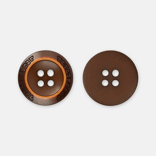 Пуговица BLITZ DRN 0074 20 12 мм 299 коричневый 14₽