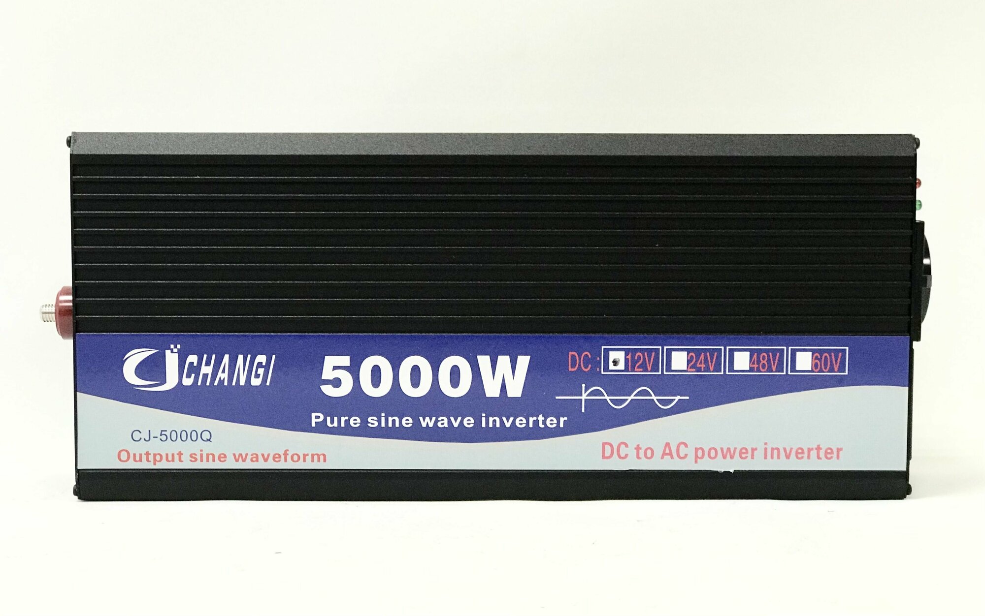 Автомобильный инвертор Power Inverter 12 220В 5000 Вт. Постоянная мощность до 2500 Вт. Преобразователь напряжения трансформатор для авто