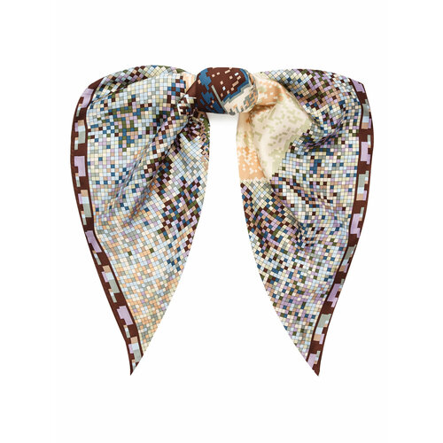 фото Платок eleganzza,90х90 см, хаки