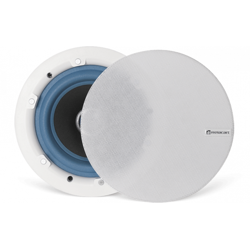 Relacart RDA-10 потолочная акустическая система 6.25", белый цвет