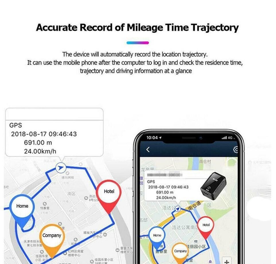 Автомобильный GPS трекер "GF09" отслеживание местоположения в реальном времени