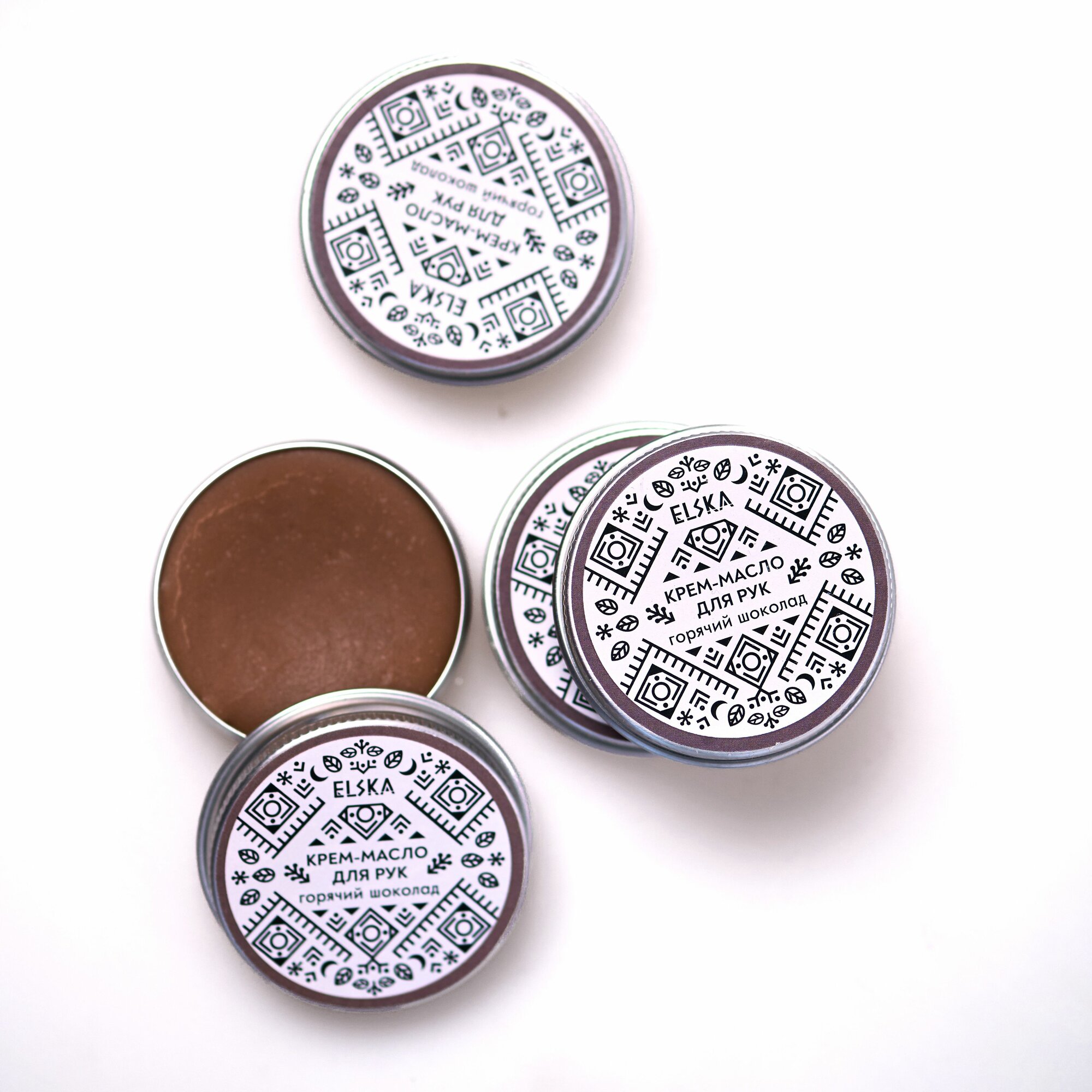 Крем-масло Elska Горячий Шоколад, для рук, натуральный состав, 30мл — фото 1