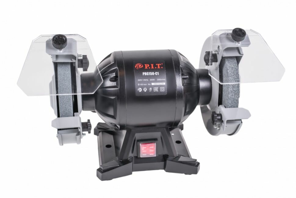 Электроточило P.I.T. Мастер PBG150-C черный серый