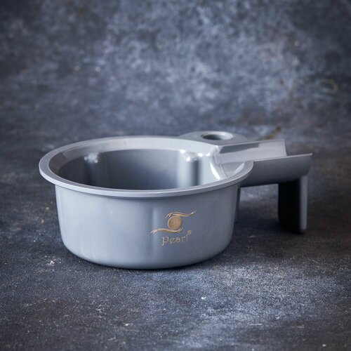 Чаша для бритья мужская / Чаша для взбивания пены Pearl SSB-15 (серый)