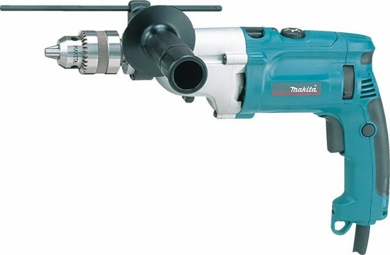 Дрель ударная сетевая MAKITA HP 2070 F двухскоростная[HP2070F]
