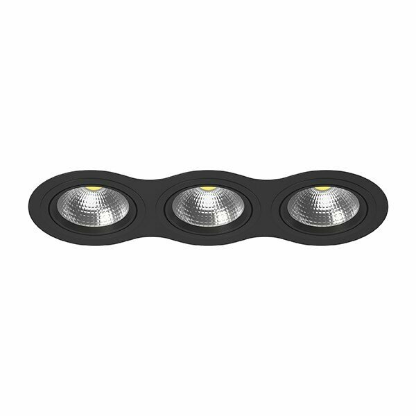 i937070707 Встраиваемый светильник Intero 111 Lightstar (комплект из 217937+217907+217907+217907) - фото №1