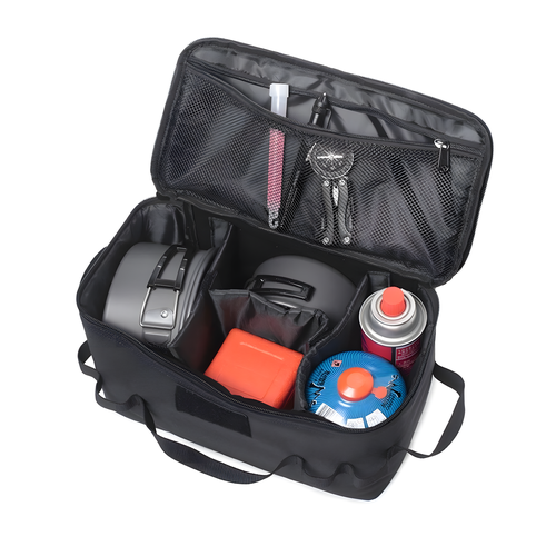 Складная сумка для хранения, настраиваемые ячейки, непромокаемая, 34х17х19 см, цвет черный
