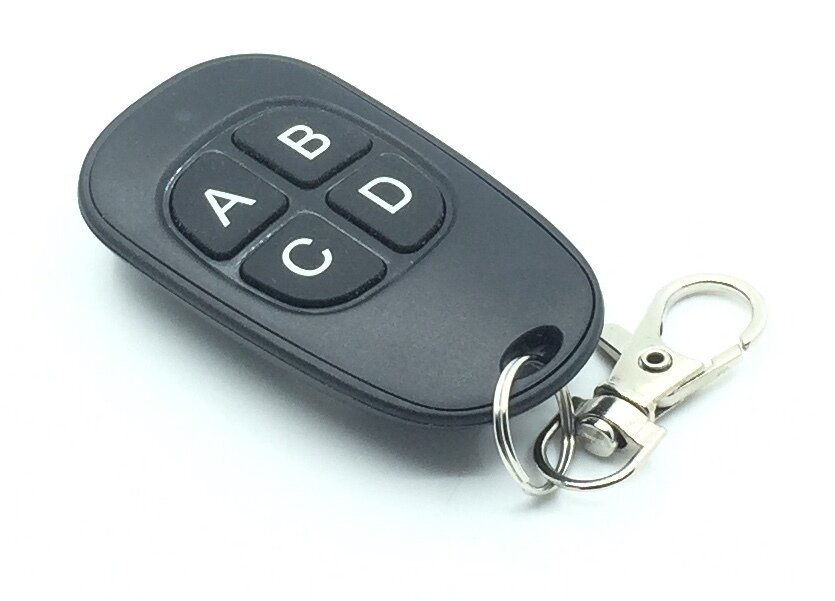 Универсальный пульт, совместим с CAME/Nice/BFT и др, черный — фото 1