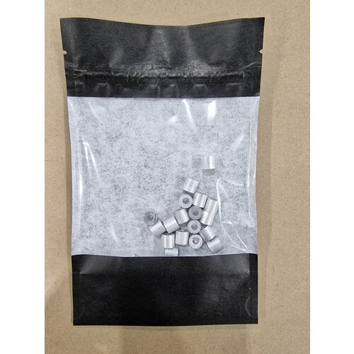 Наконечник троса втулка под опрессовку алюминиевый стоппер М3 20 штук 390₽