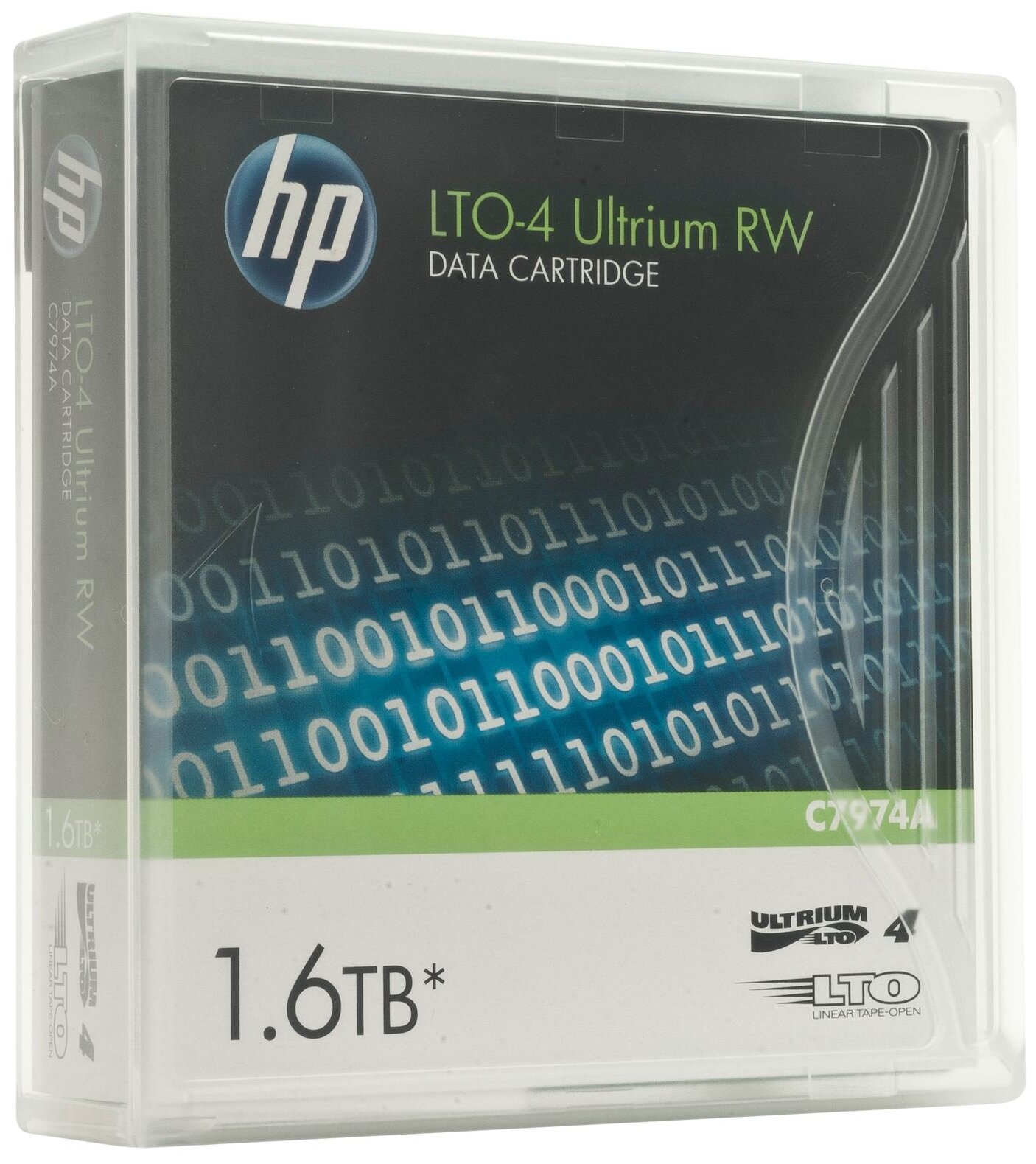 Ленточный носитель HP Ultrium LTO4 data cartridge 1.6TB RW C7974A - фото №2