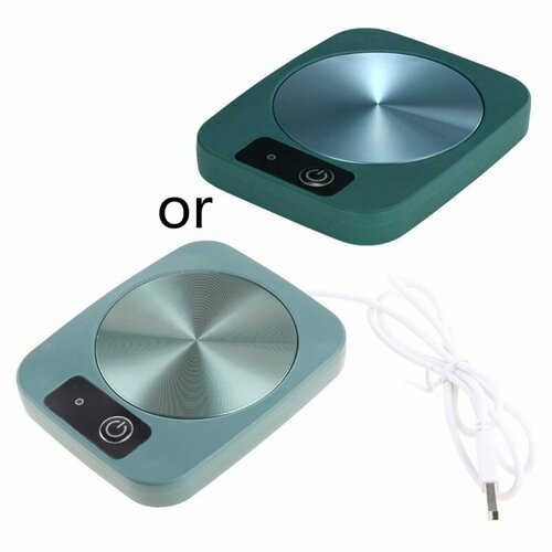 Электрический термостат, подставка для горячего кофе, молока, чая, воды, какао, сильный практичный подарок, портативный универсальный подогреватель чашек