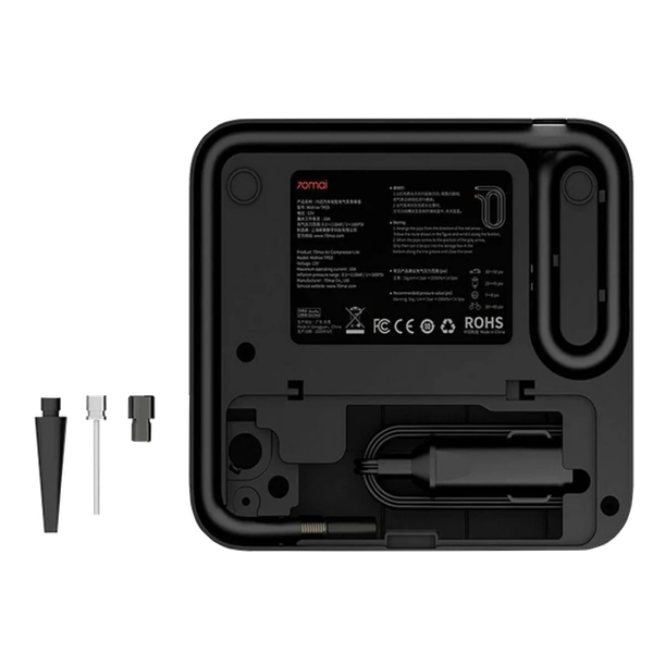 Картинки Автомобильный компрессор Xiaomi Air Compressor Lite (TP03) Black