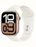 Apple Watch Series 10 42mm Rose Gold Aluminum Case with Sport Ban...