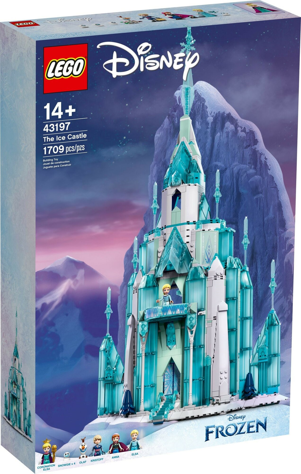 Конструктор LEGO Disney 43197 Ледяной замок