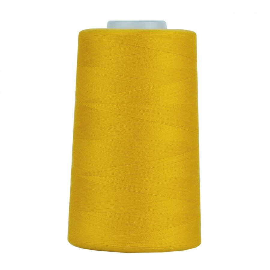 Нитки 40/2 5000 ярд. цв.137 желтый 100% п/э MAX