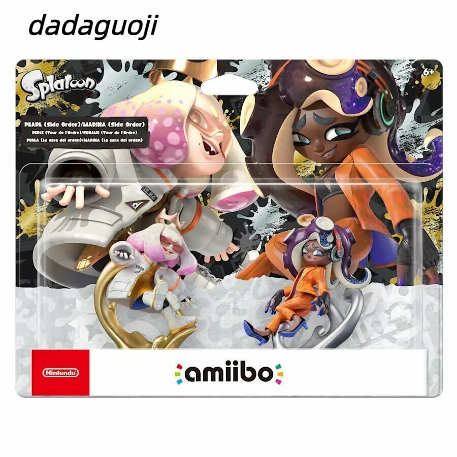 Amiibo фигурка Nintendo Splatoon3, Марина и Жемчужина (побочный заказ), 2 упаковки
