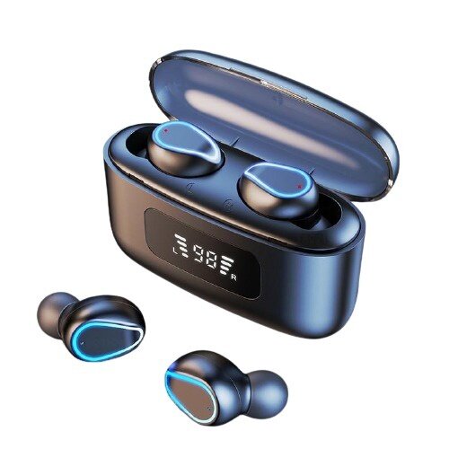 Беспроводные наушники Bluetooth TWS F9 v 5.1 с Повер банком на 2000 mAh, сенсорное управление