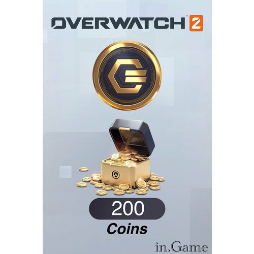 Игровая валюта Overwatch 2 - 200 монет Overwatch 2 - 200 coins Любой регион 499₽
