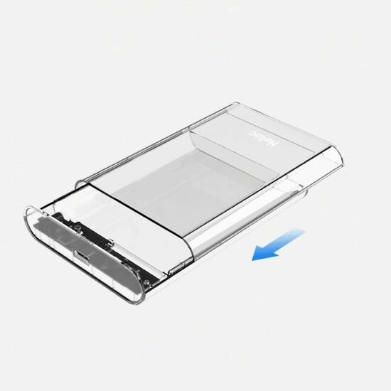 Внешний корпус для HDD/SSD Netac NT07WH11-30B0 2.5 SATA --> USB3.0 — фото 1