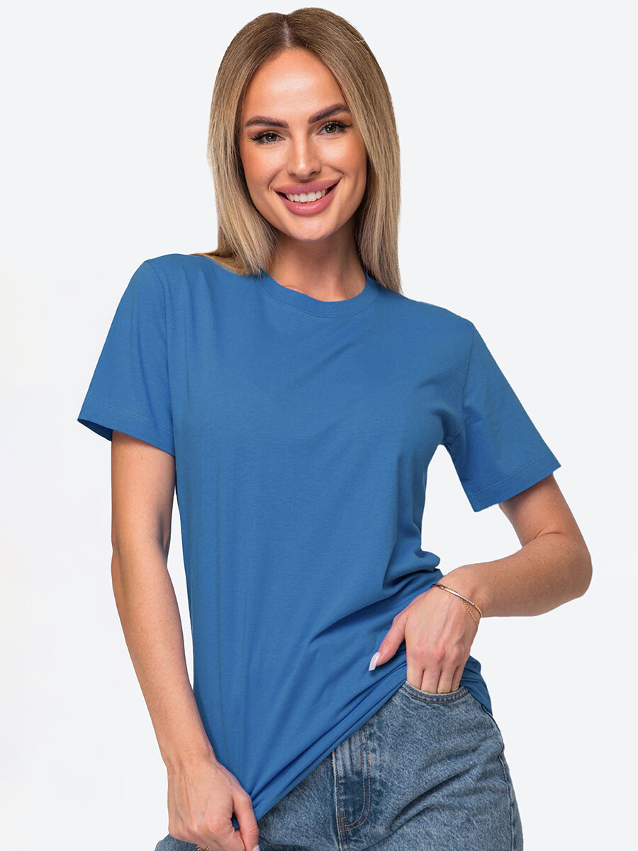 Футболка Happyfox, размер 54, голубой