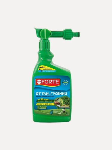 Изображение товара Инсектицид Эжектор концентрат, от тли, гусениц, жидкость, 1 л, Bona Forte