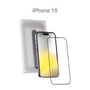 Защитное стекло с аппликатором COMMO для Apple iPhone 15, прозрачное