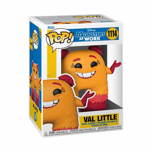 Фигурка Funko POP! Monsters At Work Val Little 57382, 10 см фигурка funko pop эльза elsa 1319