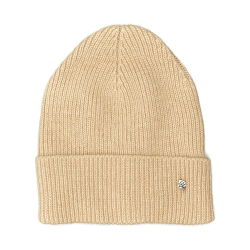 фото Шапка noryalli, размер 56/59, бежевый