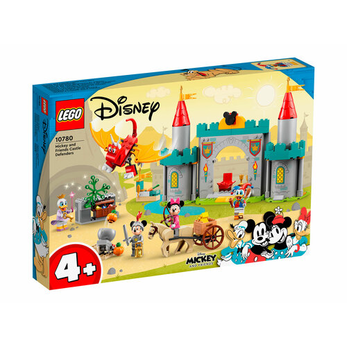 Конструктор LEGO Disney 10780 Микки и его друзья защитники замка, 215 дет. конструктор lego dots набор мега браслет микки и его друзья 349 дет 41947