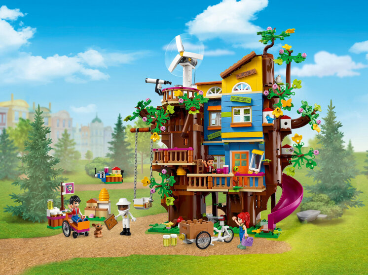 Конструктор Lego Friends Дом друзей на дереве, - фото №1