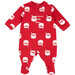 Комбинезон Chicco детский, на кнопках, без подкладки, размер 74, красный