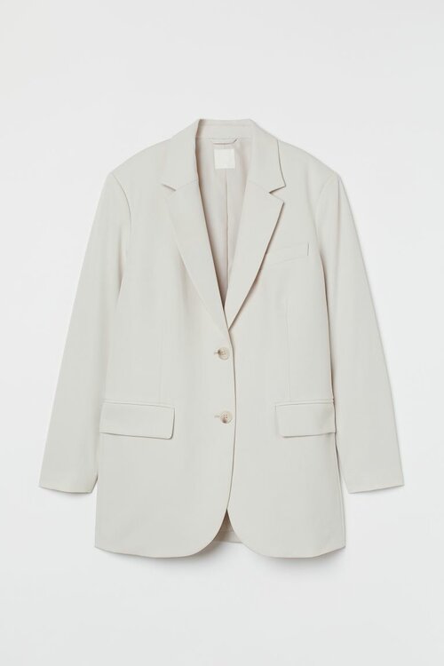 Пиджак H&M, размер XS, бежевый