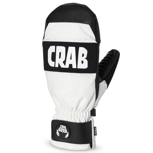 Варежки CRAB GRAB, размер L, белый, черный